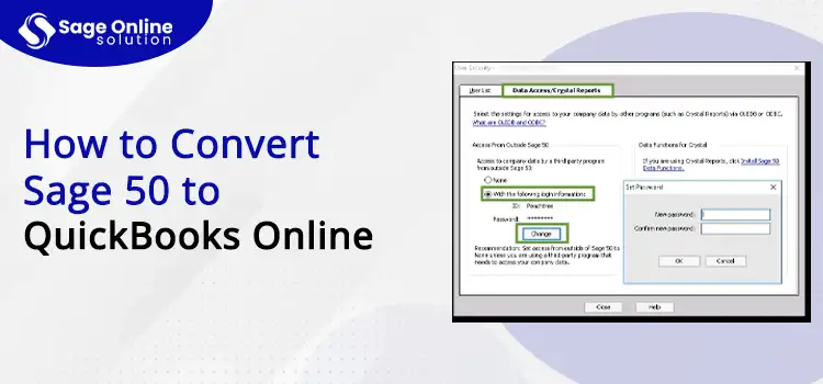 How to Convert Sage 50 to QuickBooks Online